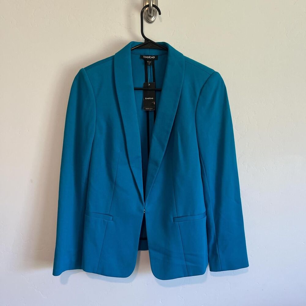 NWT XS Bebe Blue blazer